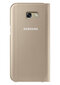 Atverčiamas dėklas S-View Samsung Galaxy A520, Auksinis kaina ir informacija | Telefono dėklai | pigu.lt