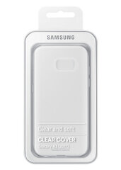Чехол Clear Cover для Galaxy A3 (2017), Samsung, EF-QA320TTEGWW цена и информация | Чехлы для телефонов | pigu.lt
