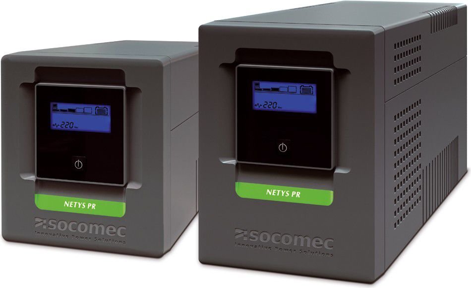 Socomec - NETYS PR MT 1000VA/700W 230V/AVR/LCD/4xIEC/USB kaina ir informacija | Nepertraukiamo maitinimo šaltiniai (UPS) | pigu.lt