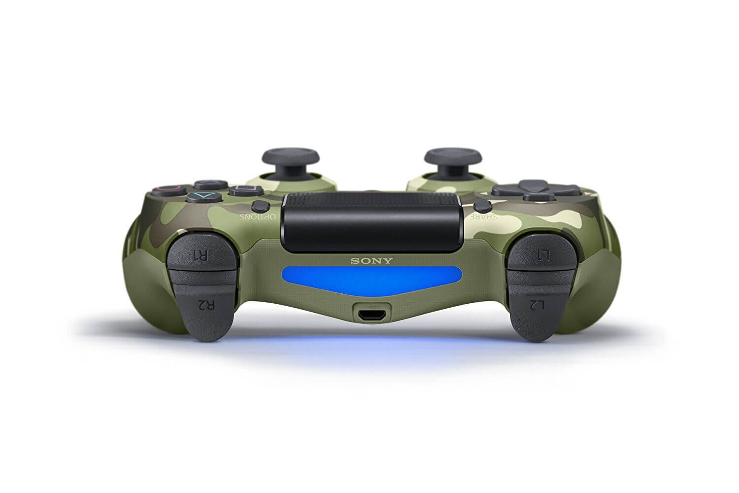 DualShock 4 Green Camouflage Wireless Controller V2 цена и информация | Žaidimų pultai  | pigu.lt