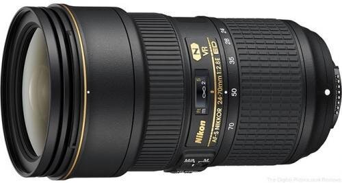 Nikon AF-S 24-70mm f/2.8E ED VR kaina ir informacija | Objektyvai | pigu.lt