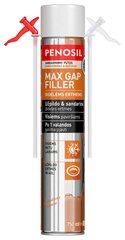 Šiaudelinės sandarinimo putos Penosil Max Gap Filler 750 ml kaina ir informacija | Penosil Santechnika, remontas, šildymas | pigu.lt