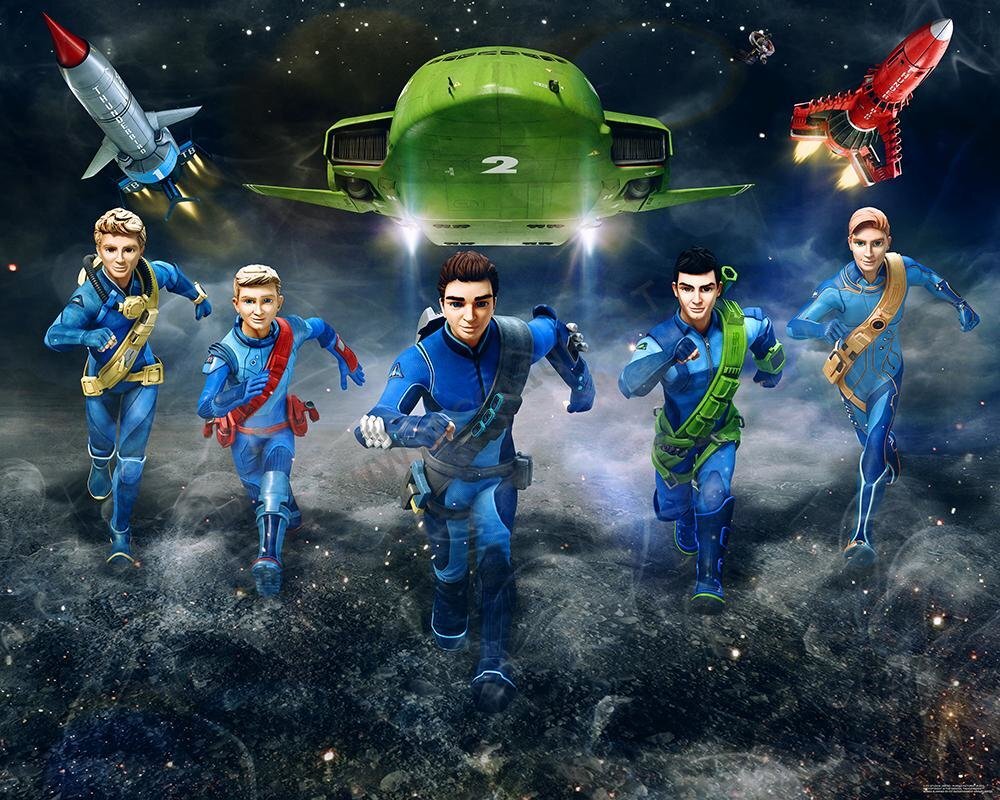 Fototapetai Thunderbirds Are Go цена и информация | Vaikiški fototapetai | pigu.lt