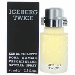 Tualetinis vanduo Iceberg Twice Men EDT vyrams 75 ml kaina ir informacija | Kvepalai vyrams | pigu.lt