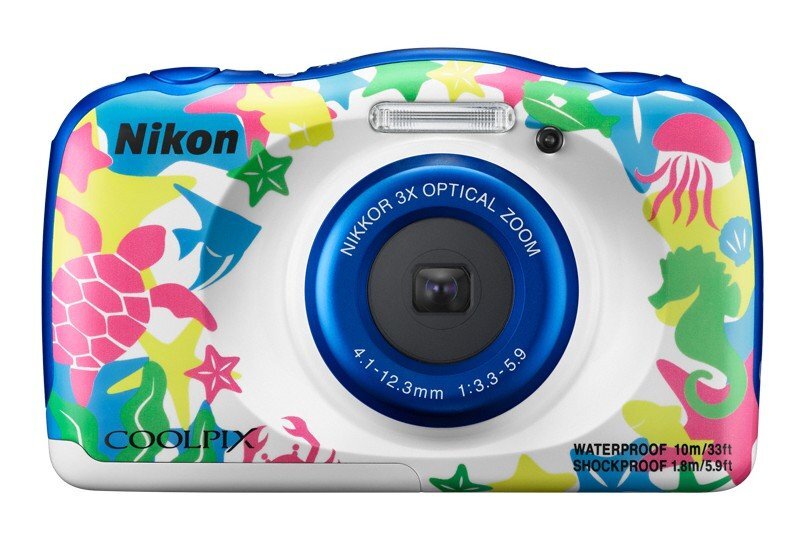 Nikon Coolpix W100, Mėlyna kaina ir informacija | Skaitmeniniai fotoaparatai | pigu.lt