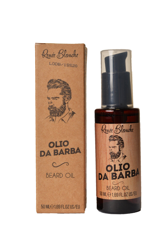 Aliejus barzdai Renee Blanche Olio da barba 50 ml kaina ir informacija | Skutimosi priemonės ir kosmetika | pigu.lt