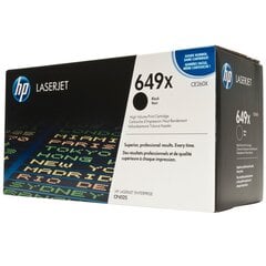 hp оригинальный тонер ce264x, черный, 17000p, hp 646x, hp laserjet cm4540, o цена и информация | Картриджи для лазерных принтеров | pigu.lt