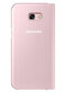 Atverčiamas dėklas S-View, skirtas Samsung Galaxy A5 A520, Rožinis цена и информация | Telefono dėklai | pigu.lt