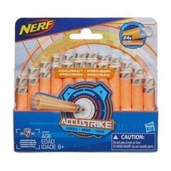 Патроны NERF N-STRIKE ELITE ACCUSTRIKE SERIES 24 шт. C0163EU40 цена и информация | Игрушки для мальчиков | pigu.lt