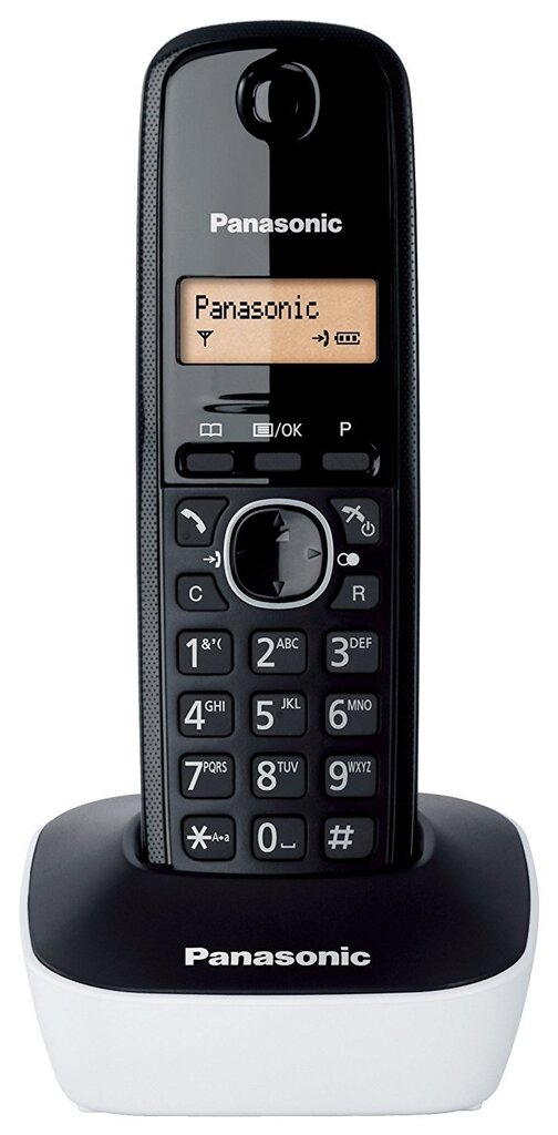 Panasonic KX-TG1612JTW, įvairių spalvų kaina ir informacija | Stacionarūs telefonai | pigu.lt