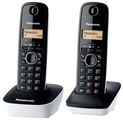 Panasonic KX-TG1612JTW, įvairių spalvų kaina ir informacija | Stacionarūs telefonai | pigu.lt