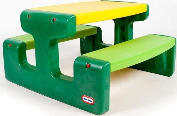 Vaikiškas staliukas Little Tikes, žalias kaina ir informacija | Vaikiškos kėdutės ir staliukai | pigu.lt