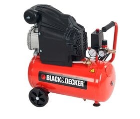 Воздушный компрессор Black&Decker BD205/24, 24 л цена и информация | Компрессоры | pigu.lt