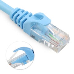 Unitek Cable Patchcord UTP CAT.6 BLUE 10M; Y-C813ABL цена и информация | Кабели и провода | pigu.lt