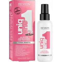 Nenuplaunama plaukų kaukė Revlon Professional All In One Lotus Flower, 150 ml kaina ir informacija | Revlon Kvepalai, kosmetika | pigu.lt