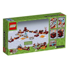 21130 LEGO® Minecraft The Nether железная дорога цена и информация | Конструкторы и кубики | pigu.lt