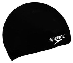 Plaukimo kepuraitė vaikams Speedo Plain Moulded, juoda kaina ir informacija | Speedo Sportas, laisvalaikis, turizmas | pigu.lt
