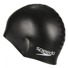 Plaukimo kepuraitė vaikams Speedo Plain Moulded, juoda kaina ir informacija | Speedo Sportas, laisvalaikis, turizmas | pigu.lt