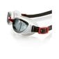 Plaukimo akiniai Speedo Aquapure, pilki/raudoni цена и информация | Plaukimo akiniai | pigu.lt