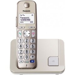 Panasonic KX-TGE210, sidabrinis kaina ir informacija | Panasonic Mobilieji telefonai, Foto ir Video | pigu.lt