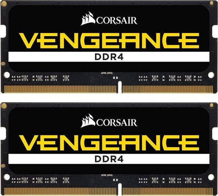 Corsair Vengeance DDR4 SODIMM 2x4GB 2400MHz CL16 (CMSX8GX4M2A2400C16) цена и информация | Operatyvioji atmintis (RAM) | pigu.lt