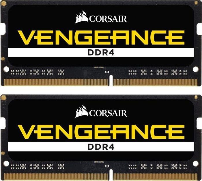 Corsair Vengeance DDR4 SODIMM 2x4GB 2400MHz CL16 (CMSX8GX4M2A2400C16) kaina ir informacija | Operatyvioji atmintis (RAM) | pigu.lt