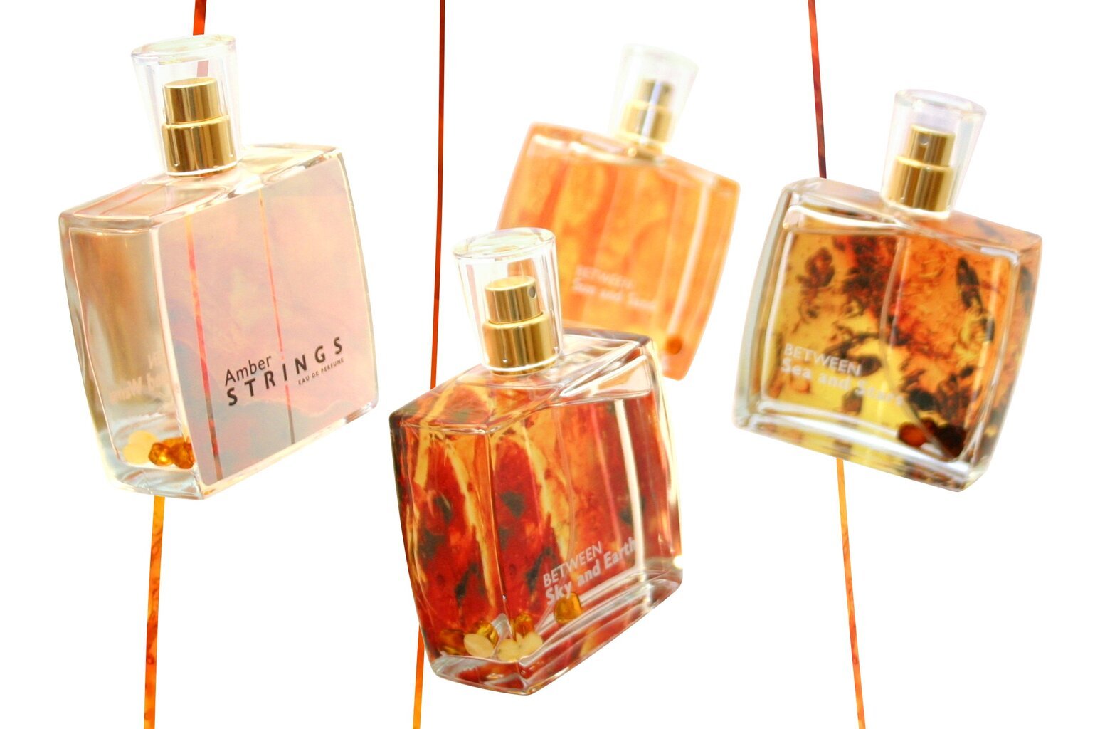 Kvapusis vanduo su tikru gintaru viduje Amber Strings Between Sky and Earth EDP vyrams 100 ml kaina ir informacija | Kvepalai vyrams | pigu.lt