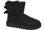 Žieminiai batai UGG Mini Bailey Bow II, juodi