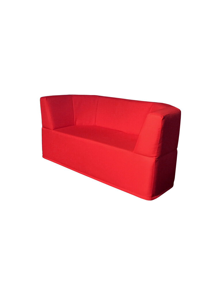 Sofa Wood Garden Catania 120 Premium, raudona kaina ir informacija | Vaikiški sėdmaišiai, foteliai, pufai | pigu.lt