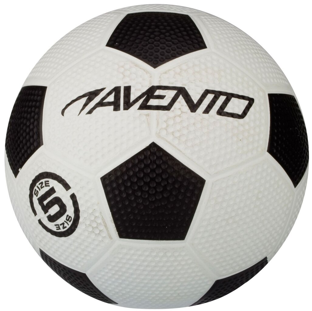 Futbolo kamuolys Avento El Classico, juodas/baltas, 5 dydis kaina ir informacija | Futbolo kamuoliai | pigu.lt
