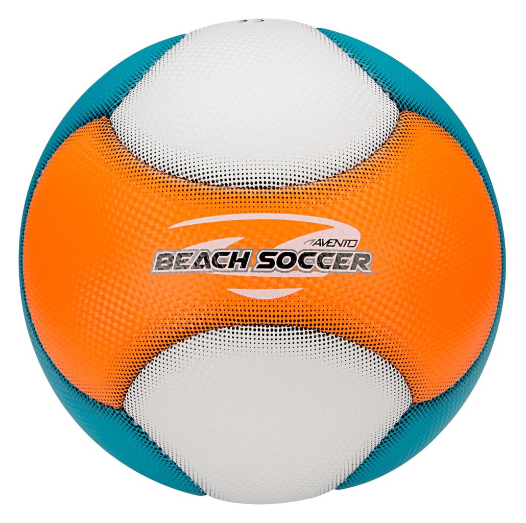 Paplūdimio futbolo kamuolys Avento, 5 dydis, oranžinis цена и информация | Futbolo kamuoliai | pigu.lt