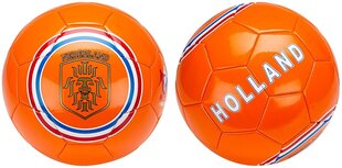 Futbolo kamuolys Avento Euro Triumph, oranžinis/baltas kaina ir informacija | Futbolo kamuoliai | pigu.lt