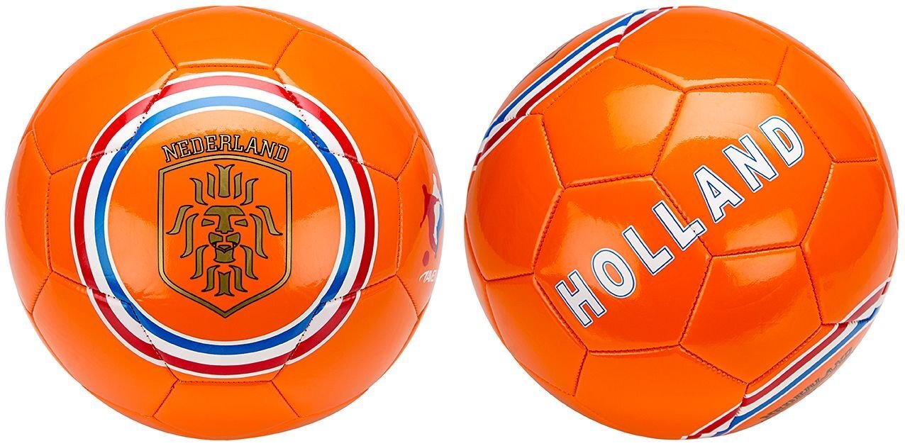 Futbolo kamuolys Avento Euro Triumph, oranžinis/baltas kaina ir informacija | Futbolo kamuoliai | pigu.lt