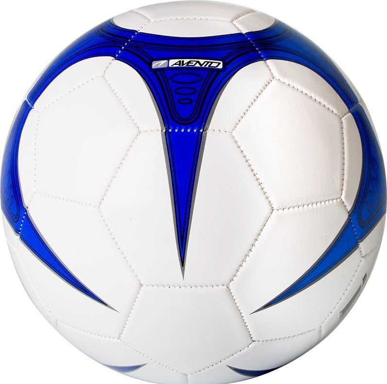 Futbolo kamuolys Avento Warp Speeder, 5 dydis, baltas/pilkas, 5 dydis, baltas/mėlynas kaina ir informacija | Futbolo kamuoliai | pigu.lt