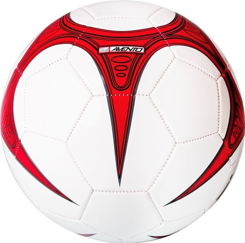 Futbolo kamuolys Avento Warp Speeder, 5 dydis, baltas/raudonas/juodas kaina ir informacija | Futbolo kamuoliai | pigu.lt