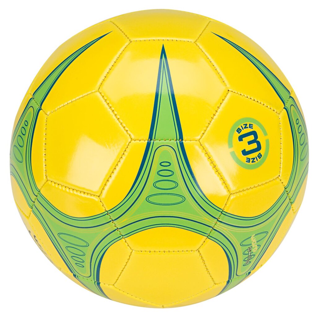 Futbolo kamuolys Avento Warp Skillz 3, 3 dydis, geltonas kaina ir informacija | Futbolo kamuoliai | pigu.lt