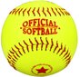 Beisbolo kamuoliukas Abbey 23MH, geltonas/raudonas, 9,5 cm цена и информация | Beisbolas | pigu.lt