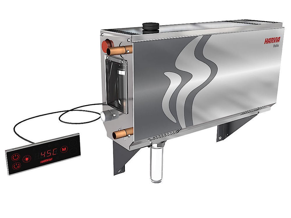 Garo generatorius garinėms pirtims Harvia Helix HGX45 kaina ir informacija | Saunos, pirties krosnelės | pigu.lt