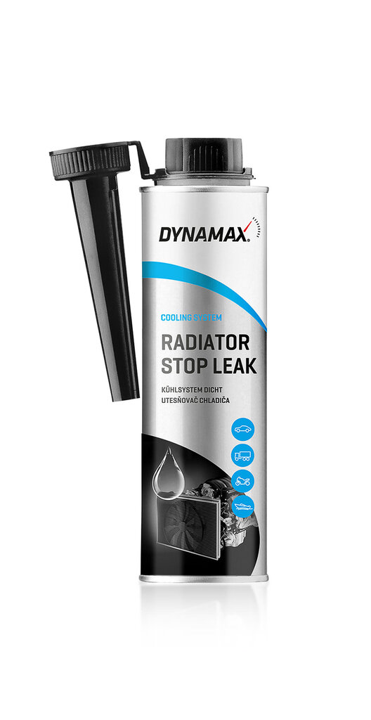 Priedas DYNAMAX Radiator System Cleaner 300ML (502263) kaina ir informacija | Alyvos priedai | pigu.lt
