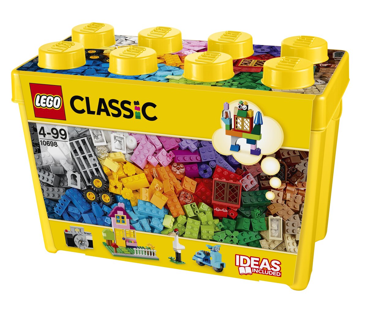 10698 LEGO® Classic LEGO didelė kaladėlių dėžė цена и информация | Konstruktoriai ir kaladėlės | pigu.lt