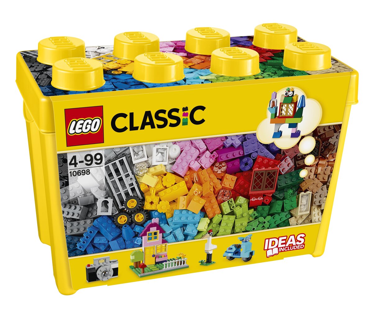 10698 LEGO® Classic LEGO didelė kaladėlių dėžė цена и информация | Konstruktoriai ir kaladėlės | pigu.lt