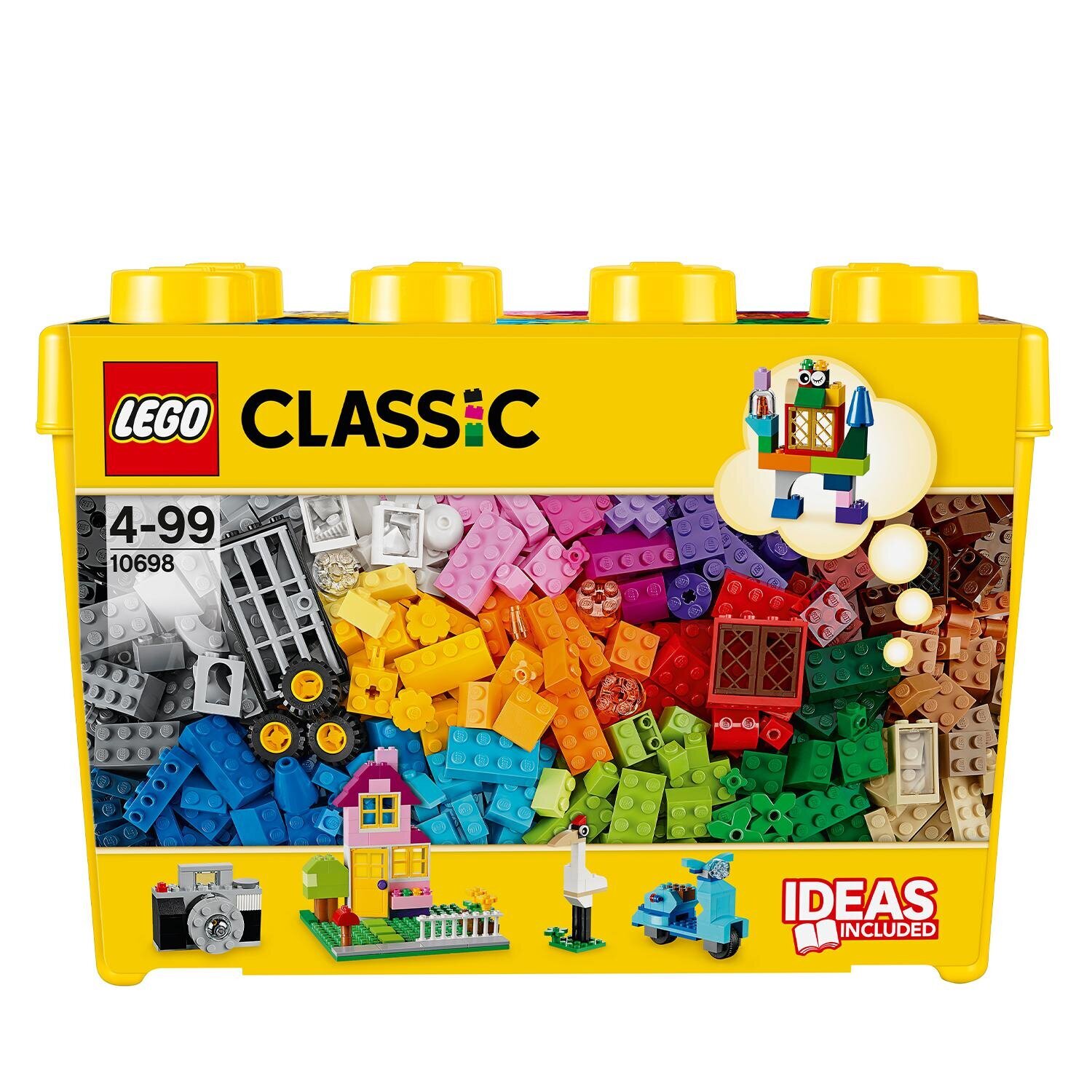 10698 LEGO® Classic Didelė kaladėlių dėžė