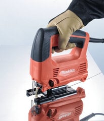 Лобзик  Makita M4301, 450 Вт, 0-3100 мин-1, 65 мм цена и информация | Пилы, циркулярные станки | pigu.lt