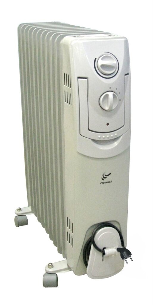 Tepalinis radiatorius 5 briaunų 2.3 kW (530*147*640) kaina ir informacija | Šildytuvai | pigu.lt