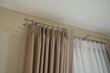 Double metal curtain rod 16 mm + 16 mm ELIZA, 180 cm, matt chrome kaina ir informacija | Karnizai | pigu.lt