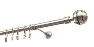 Viengubas karnizas 25 mm APOLLO, 150 cm, antika kaina ir informacija | Karnizai | pigu.lt