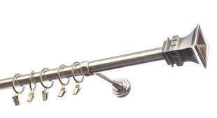Viengubas karnizas 25 mm APOLLO, 400 cm, antika kaina ir informacija | Karnizai | pigu.lt