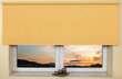 Sieninis / lubų roletas 130x170 cm, 2057 Geltona kaina ir informacija | Roletai | pigu.lt