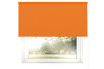 Sieninis roletas su audiniu Dekor 180x170 cm, d-06 Oranžinė