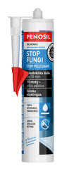 PENOSIL Stop Fungi антисептический силикон, герметик 310ml цена и информация | Уплотнительные материалы | pigu.lt